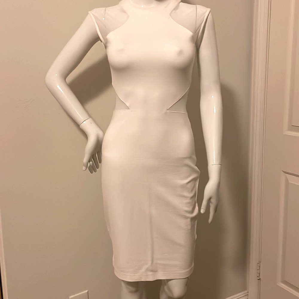 White Fitted Dress